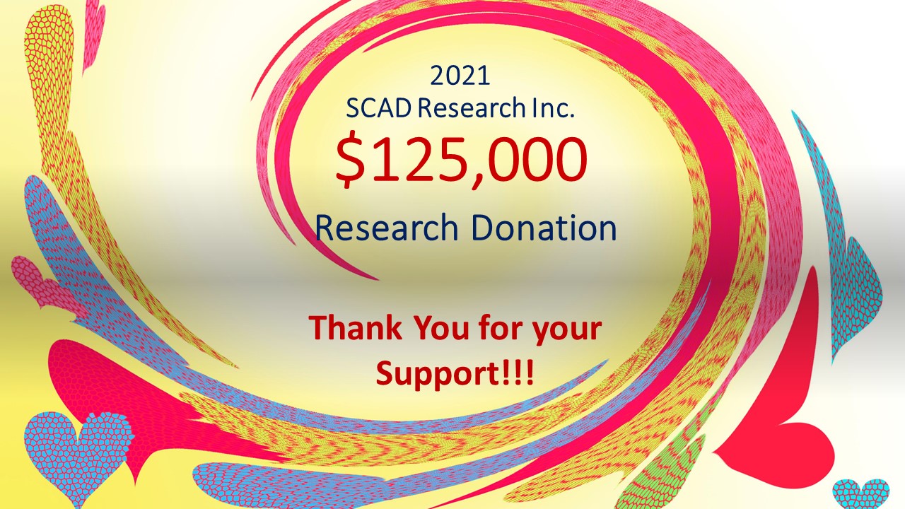 $125,000 to Mayo Clinic SCAD Research Program