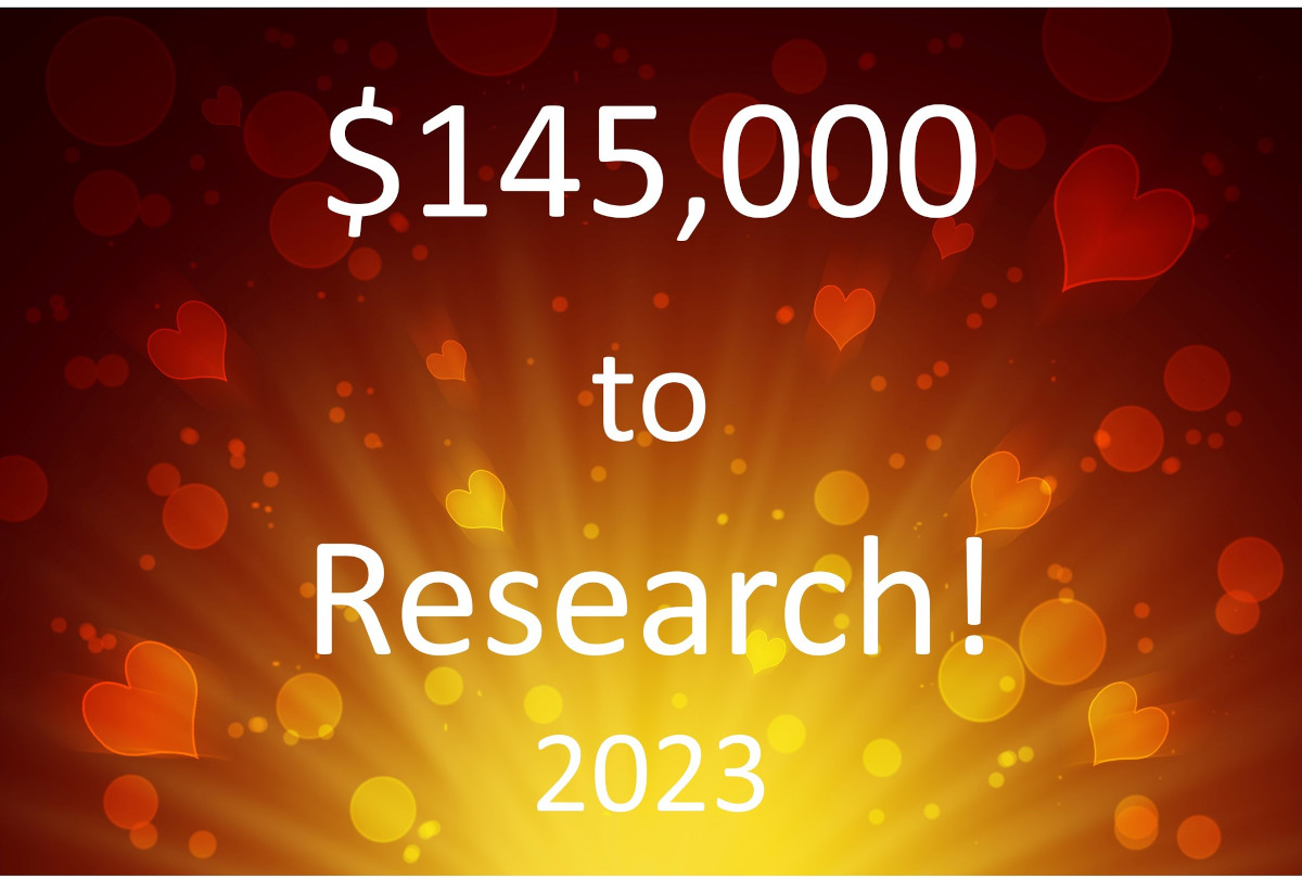 $145,000 to Research! 2023